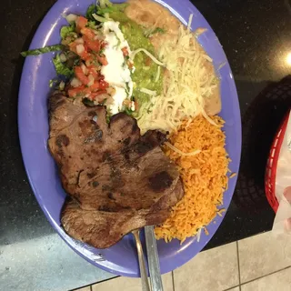 Carne Asada Plate