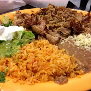 Carnitas Plate