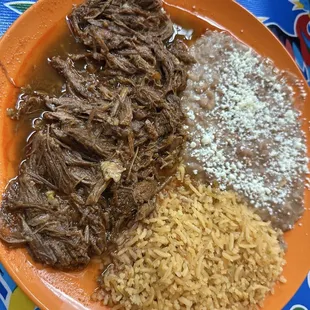 Birria plate!