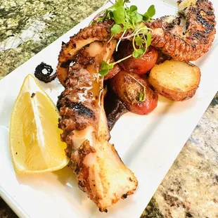 grilled fish, food, fish, grilled seafood, seafood