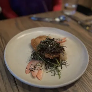 Pork deep fried