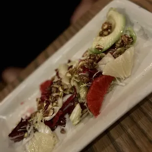 Citrus and chickory salad