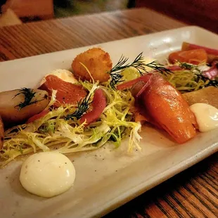 Smoked Salmon Salad