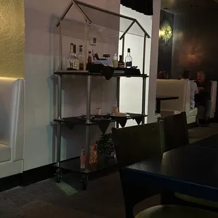 Dessert cart (the 90s are over) ... but don't let that stop you.