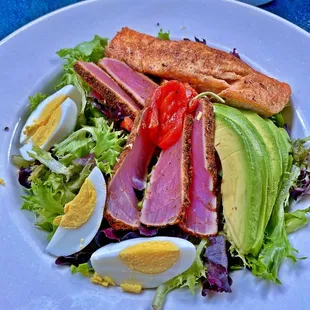 Made my own salad using the house salad