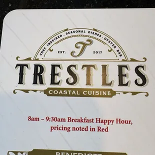 Breakfast Happy Hour!