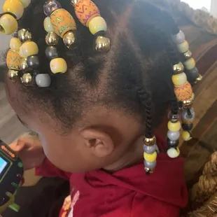 She picked her beads out