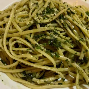 Pasta with pesto