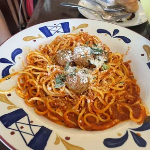 Spaghetti Meatballs