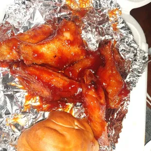 Bbq chicken wings