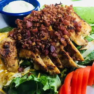 Chicken Fajita Salad!