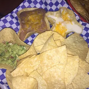 Trio appetizer.  Yummmm