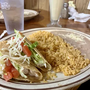 C3. Crispy Taco Combo chicken