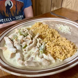 D7. Pollo en su Crema