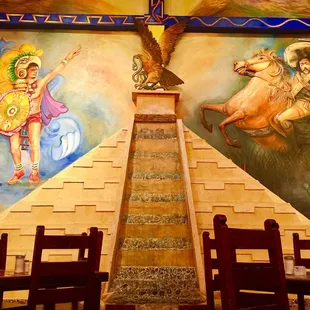 This stands out when you walk in.