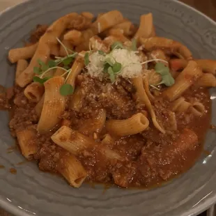 Rigatoni bolognese