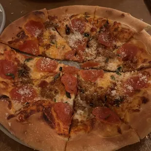 Pepperoni pizza