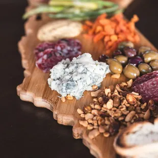 High end charcuterie with all California based meats &amp; cheeses