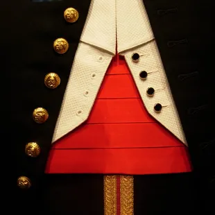 Detail view of Maj. Daniel Keating Jr. Dress uniform USMC Vietnam Tour