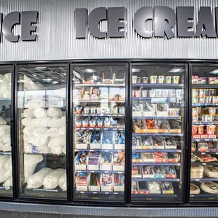 Ice and ice cream