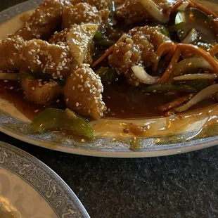 Sesame chicken