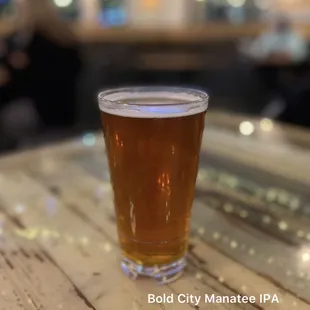 Jacksonville brewed, Bold City Manatee IPA ($6)