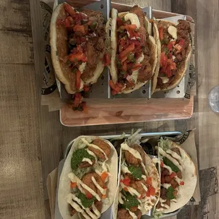 Shrimp and Grits Tacos