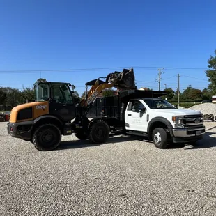 Loader with Delivery Truck