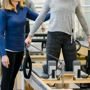 Pilates is a low-impact, safe-for-all-ages-and-activity-levels form of exercise that is integral to our patients' success.