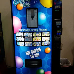 Beware. $4 a shot. Takes cash or debit.