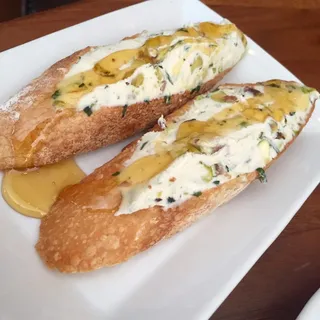 Ricotta and Honey Bruschetta