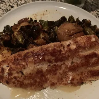 Spiced Apple Crusted Whitefish