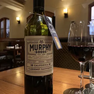 Complimentary Birthday Wine