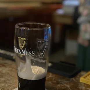 Guinness on tap at Trials Pub