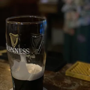 Guinness on tap at Trials Pub