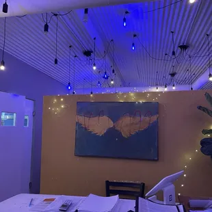 interior, sushi and sashimi