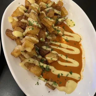 Fried potatoes