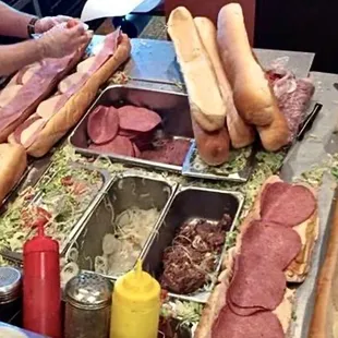 Assembly line.