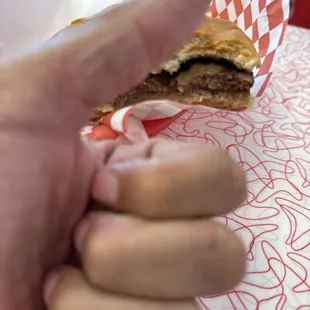 My finger- thumbs up for this place