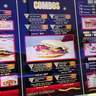 Menus.....