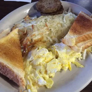 Yum!  The breakfast special.