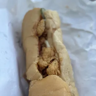 Shrimp poorboy