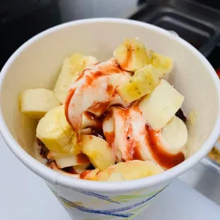 Strawberry banana milkshake