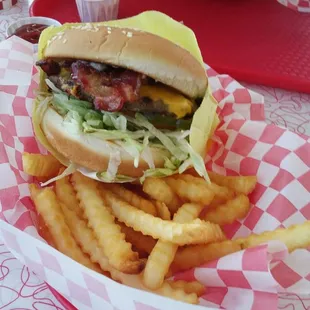 Jr Bacon Cheeseburger