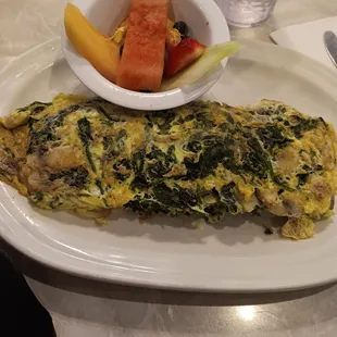 Spinach Feta Omelet