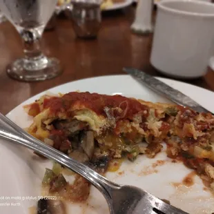 Made to order veggie omelette with salsa