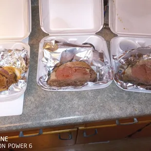 Rare prime rib when I specifically asked for med well (little pink)