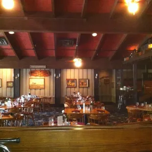 Nicely laid out dinning area throughout the establishment.