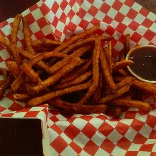Sweet Potato Fries at the Saloon.