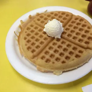 Plain waffle